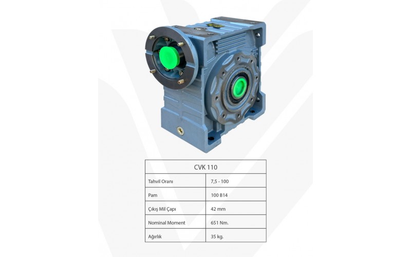 CVK 110 SONSUZ VİDA REDÜKTÖR